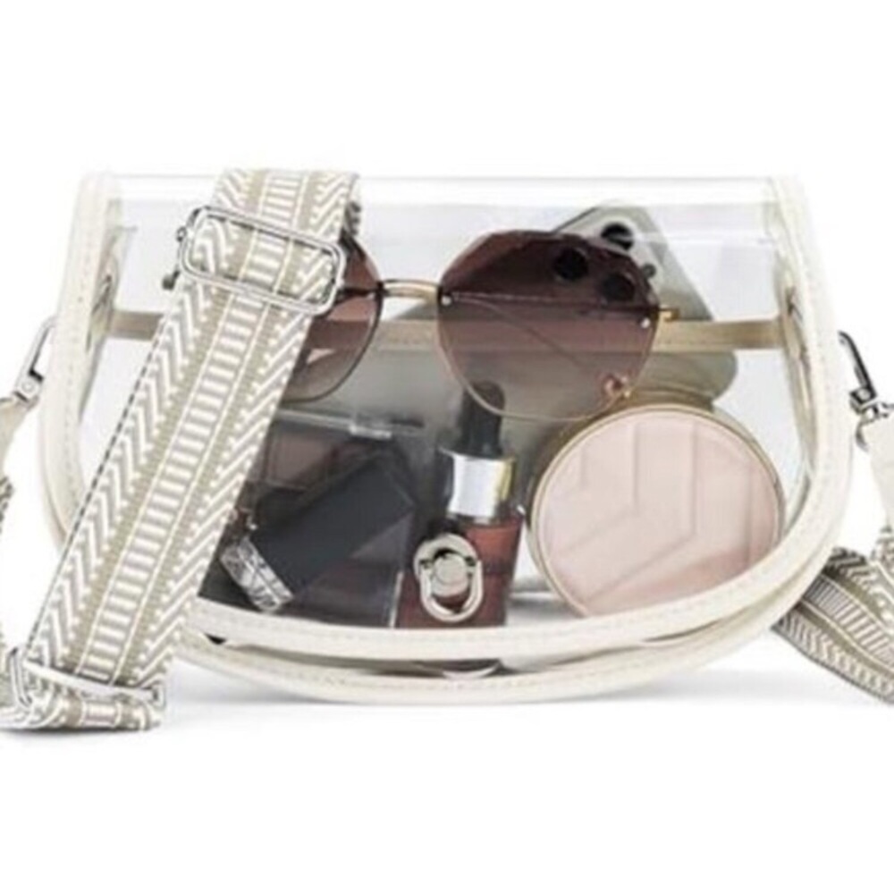 Clear Stadium Bag Women Adjustable Strap